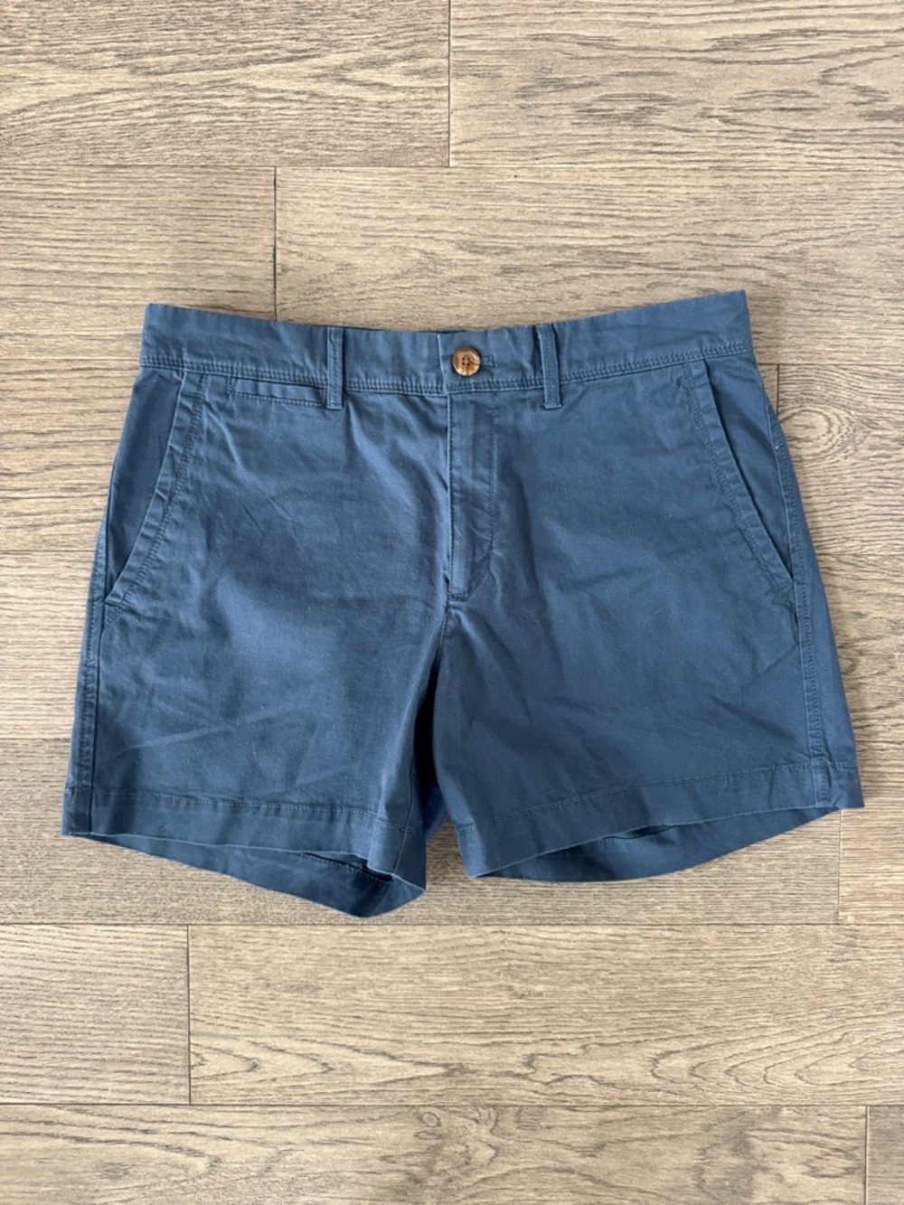🌼BANANA REPUBLIC🌼 Mid-Rise Navy Chino Shorts, Size 4